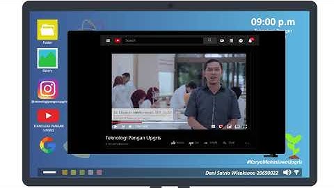 Video Profil Program Studi Teknologi Pangan Universitas PGRI Semarang