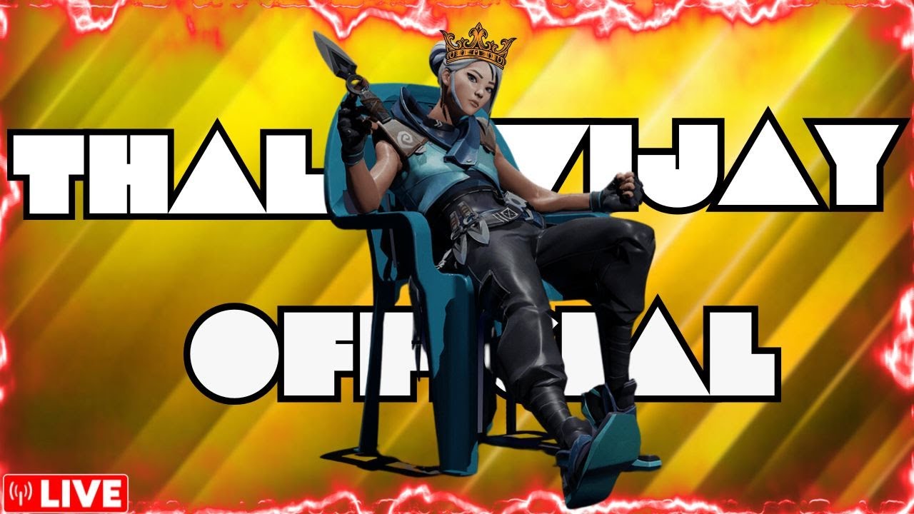 “🔥 LIVE ACTION START! Valorant + Thala Vijay Power 💥 | Road to 100K”