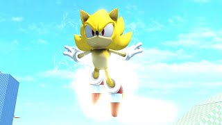 SONIC EVOLUTION *Super Sonic* MAP UPDATE! Roblox