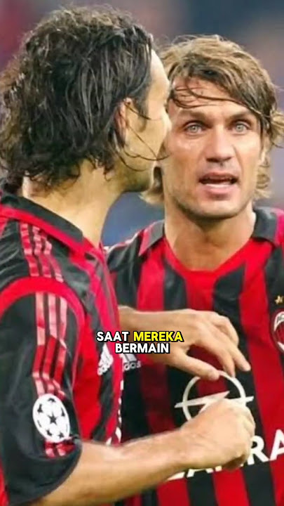 Duet Bek Tertangguh yang Pernah Dimiliki AC Milan! 🔥#sepakbola #shortsbola