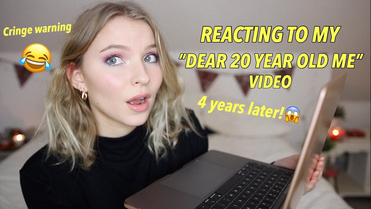 Reacting to my 'Dear 20 Year Old Me' Video!! SO much has changed...