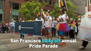 San Francisco kicks off annual Pride Parade