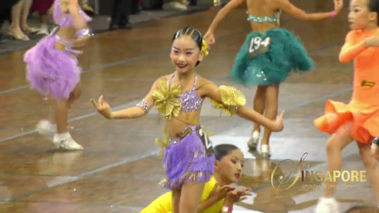 SODC2025 - SOLO 8 YRS & BELOW LATIN (C,R,J)- SEMI FINAL & FINAL