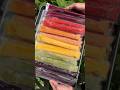 Homemade Freezer Pops Made With REAL Fruit Recipe Shorts Easyrecipe 