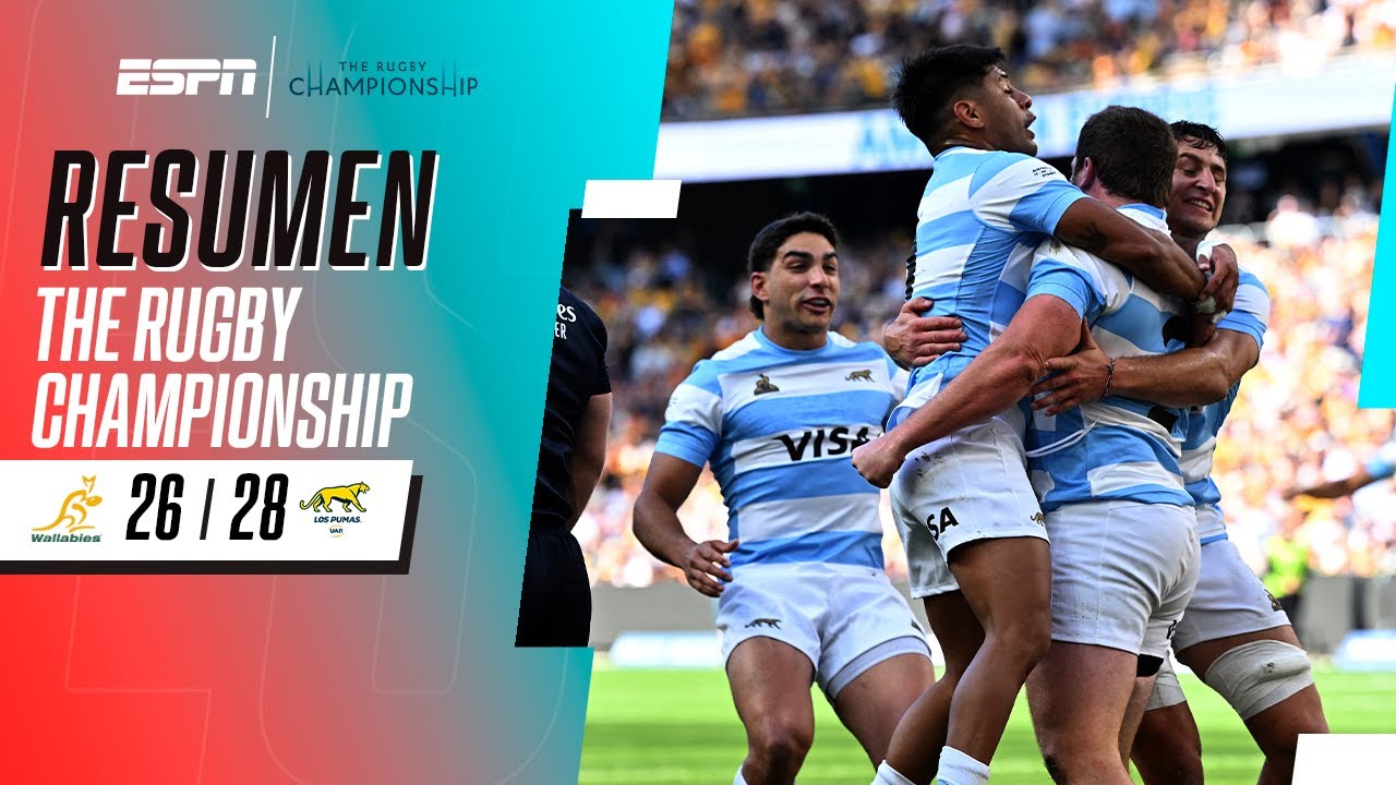 Triunfazo de Los Pumas en Australia.