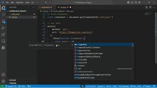 Celebrity API FUNDAMENTALS #3 - How to integrate an API (DummyJson) in a Frontend App using Axios Profile