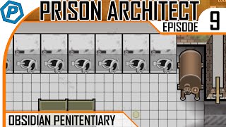 Can't stop the smell | Laundry & Clean clothes | Prison Architect | Obsidian Penitentiary | #9