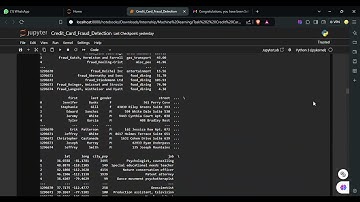 Task 2 Credit Card Fraud Detection