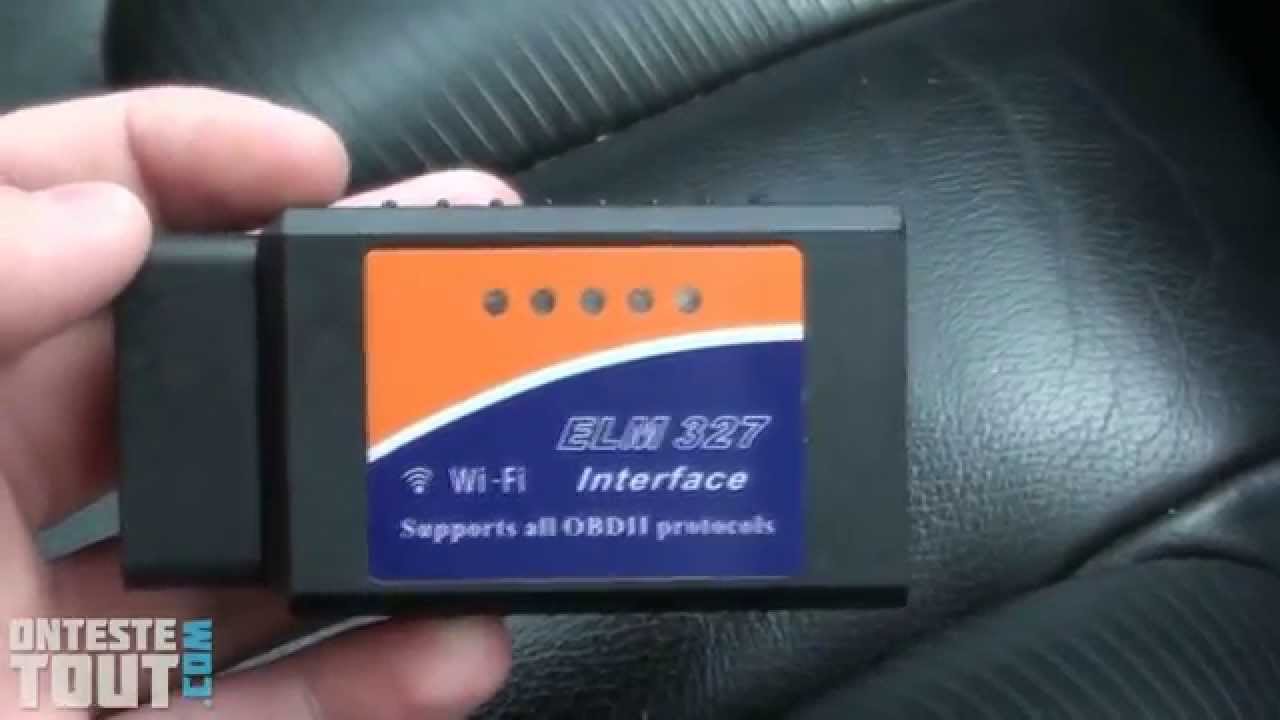  iLC OBD Wireless OBD2 Voiture Code Lecteur Balayage Outil-  Relier Via WiFi avec Tout iOS, Android & Windows- 3000 Code Base de Données  -Adapté pour Voiture