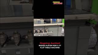 Ongoing Auction! BIESSE KLEVER 1530 G FT FLAT TABLE MACHINE