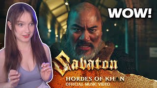 Sabaton  Hordes Of Khan     First Time Reaction