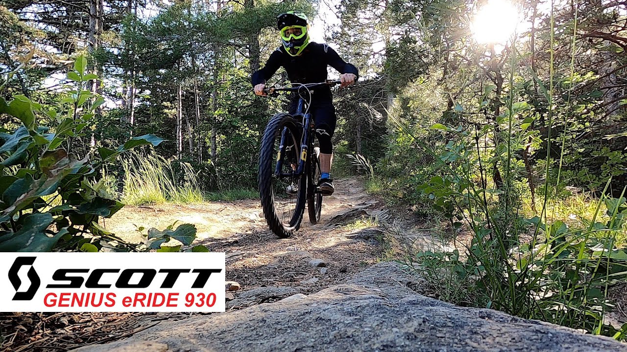 BICI ELETTRICA SCOTT GENIUS eRIDE 930 FACTORY TEAM EWS-E TEST E RECENSIONE  - YouTube