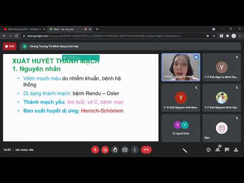 Video Hội chứng xuất huyết | Nội cơ sở 1 CTUMP - ThS. Trương... - YouTube