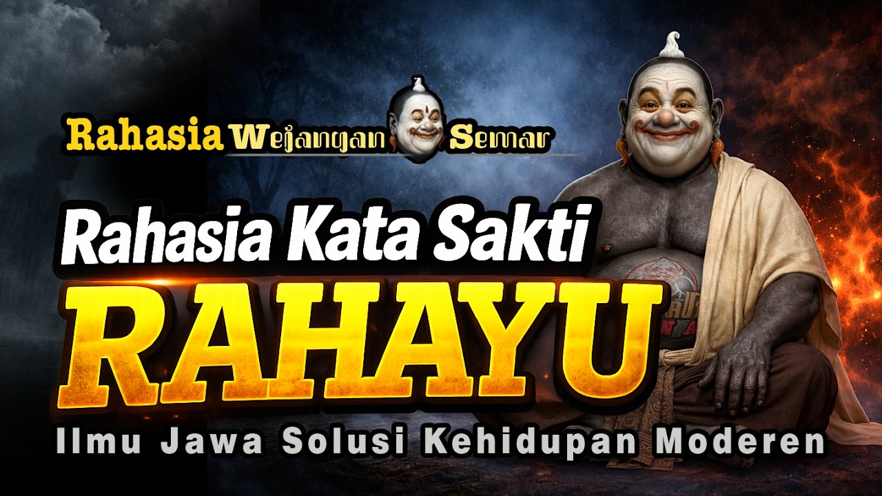 RAHASIA SAKTI Kalimat RAHAYU ‼️ Ilmu Jawa Kuno yang Dilupakan Orang Jawa #semarjawa #semarbercerita
