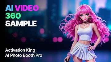Activation King - AI Photo Booth Pro - AI Video Sample - Soon!