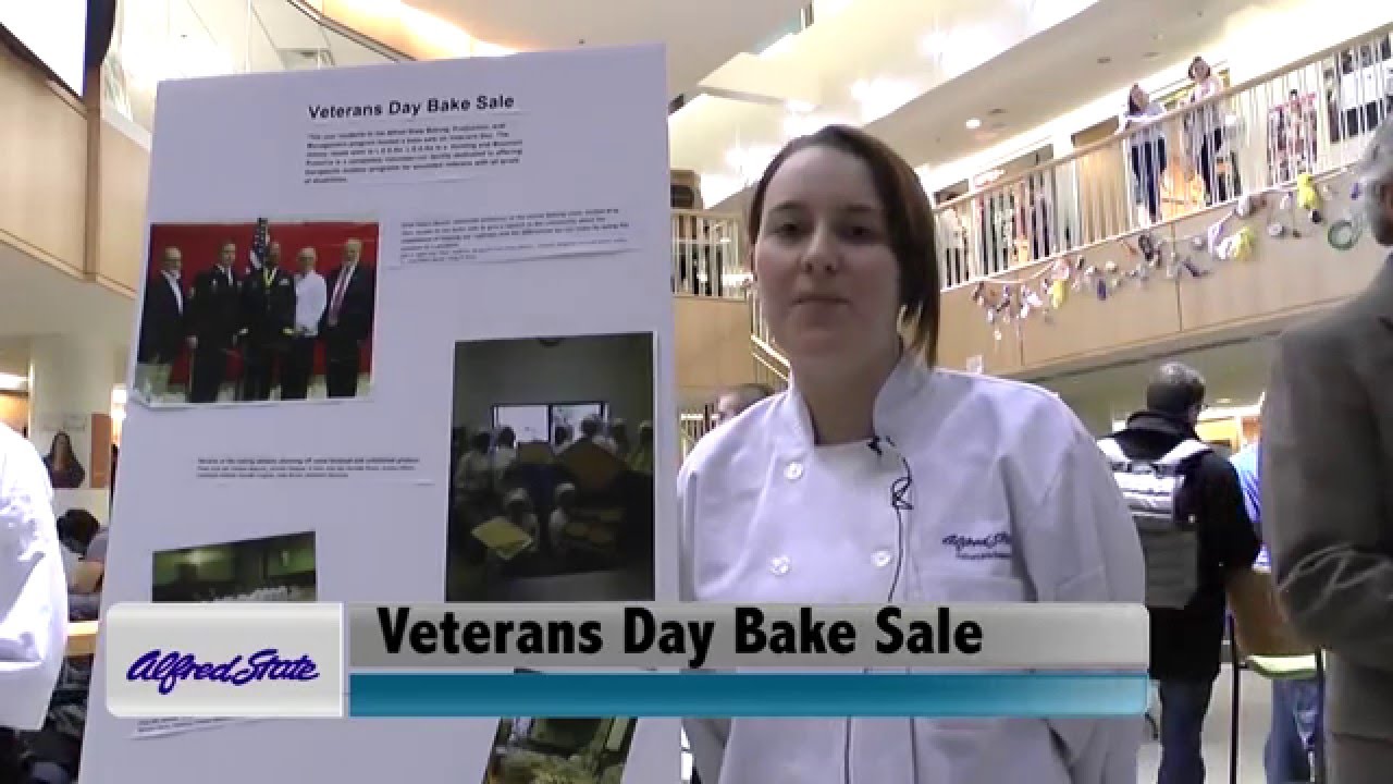 Veterans' Day Bake Sale YouTube