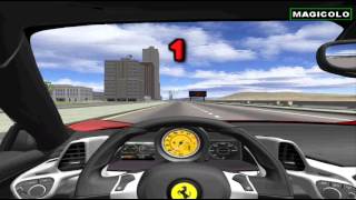 3d ferrari f458 - unity car gameplay magicolo 2014