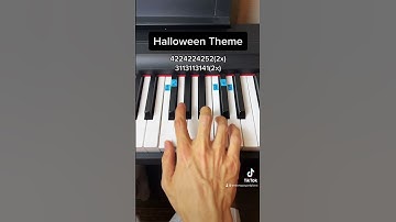 Thumbnail of Halloween Theme easy piano tutorial!