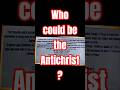 😈The Antichrist will soon be revealed. Israel will embrace him as Messiah /mashiach