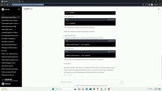 check python version in ubuntu