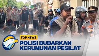 Cegah Kericuhan, Polisi Halau Massa Pesilat Menuju Parapatan Luhur PSHT - [Top News]
