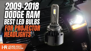 HR Tested: 94% Brighter LED Bulbs for the 2013-2018 Dodge Ram with  Projector Headlights