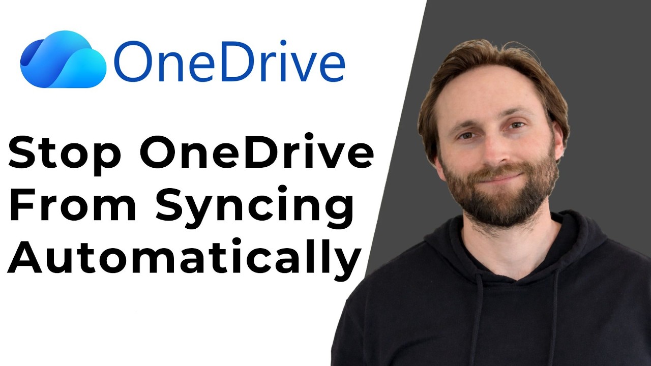 How to Stop OneDrive from Automatically Syncing [Full Guide 2026] - YouTube