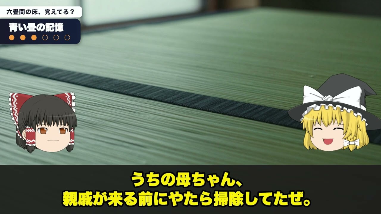 How Was It Possible to Live in Just a Six-Tatami Room? Blue Tatami