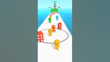 Satisfying Mobile Games 2023 - Man Runner 2048 All Levels Gameplay Walkthrough Android ios max