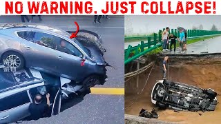Cars Swallowed Whole, Highways Disintegrate, Victims Silenced: Is China's Roads a Ticking Time Bomb?