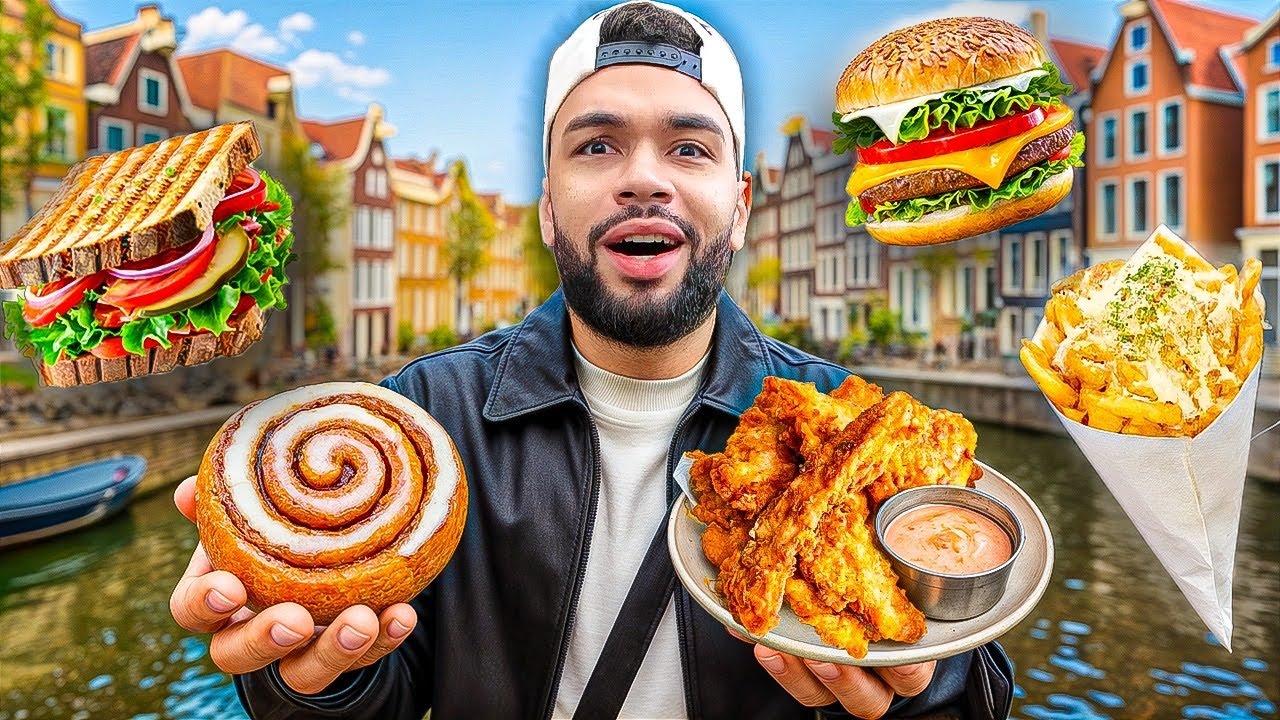 DIE BESTEN FOOD SPOTS IN AMSTERDAM! 😍 (20.000 KALORIEN CHEAT DAY)