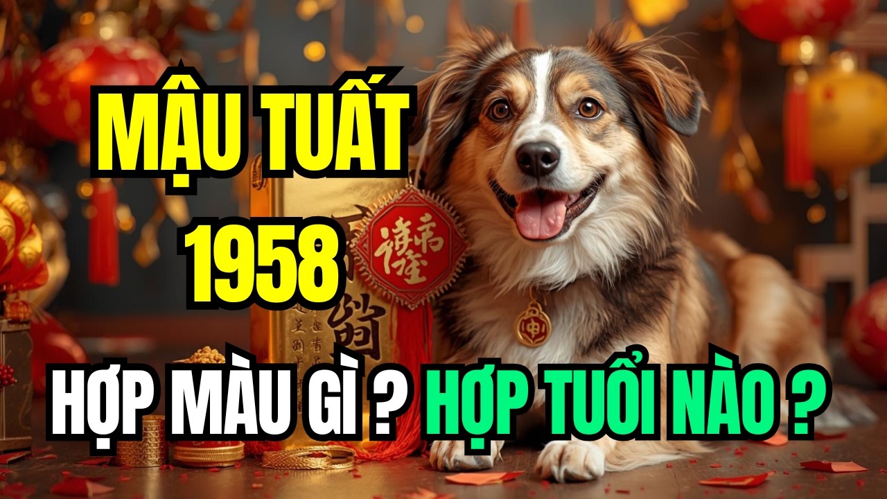 Tuổi Mậu Tuất, sinh năm 1958. Hợp Màu Nào ? Kỵ Màu Nào ? Hợp Tuổi Nào ? Kỵ Tuổi Nào ? Theo Tử Vi