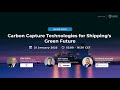 BS Group Virtual Conference: Carbon Capture Technologies for Shipping's Green Future