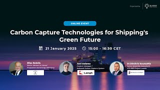 BS Group Virtual Conference: Carbon Capture Technologies for Shipping's Green Future