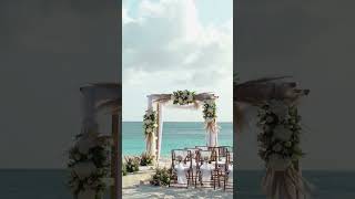 Alejandra U0026 Williams Beach Wedding Decor Aruba Wedding