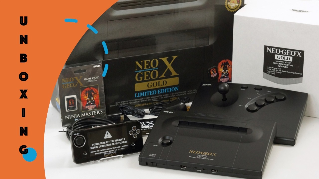 Release the Stickiness - Neo Geo X Unboxing - YouTube