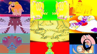 ONE CLOCK with DIFFERENT ANIMALS || HICKORY DICKORY DOCK RANDOM EFFECTS