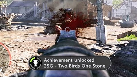 Enemy Front - Two Birds One Stone Achievement Trophy Guide
