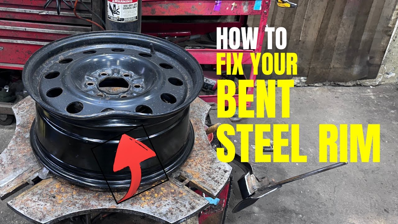 How To Fix Your Bent Steel Rim | Tire Depot | 4k