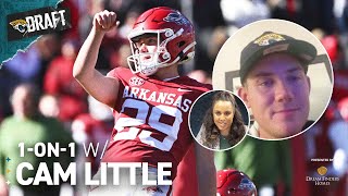 Cam Little Reacts to Being Drafted 212th Overall | Jacksonville Jaguars