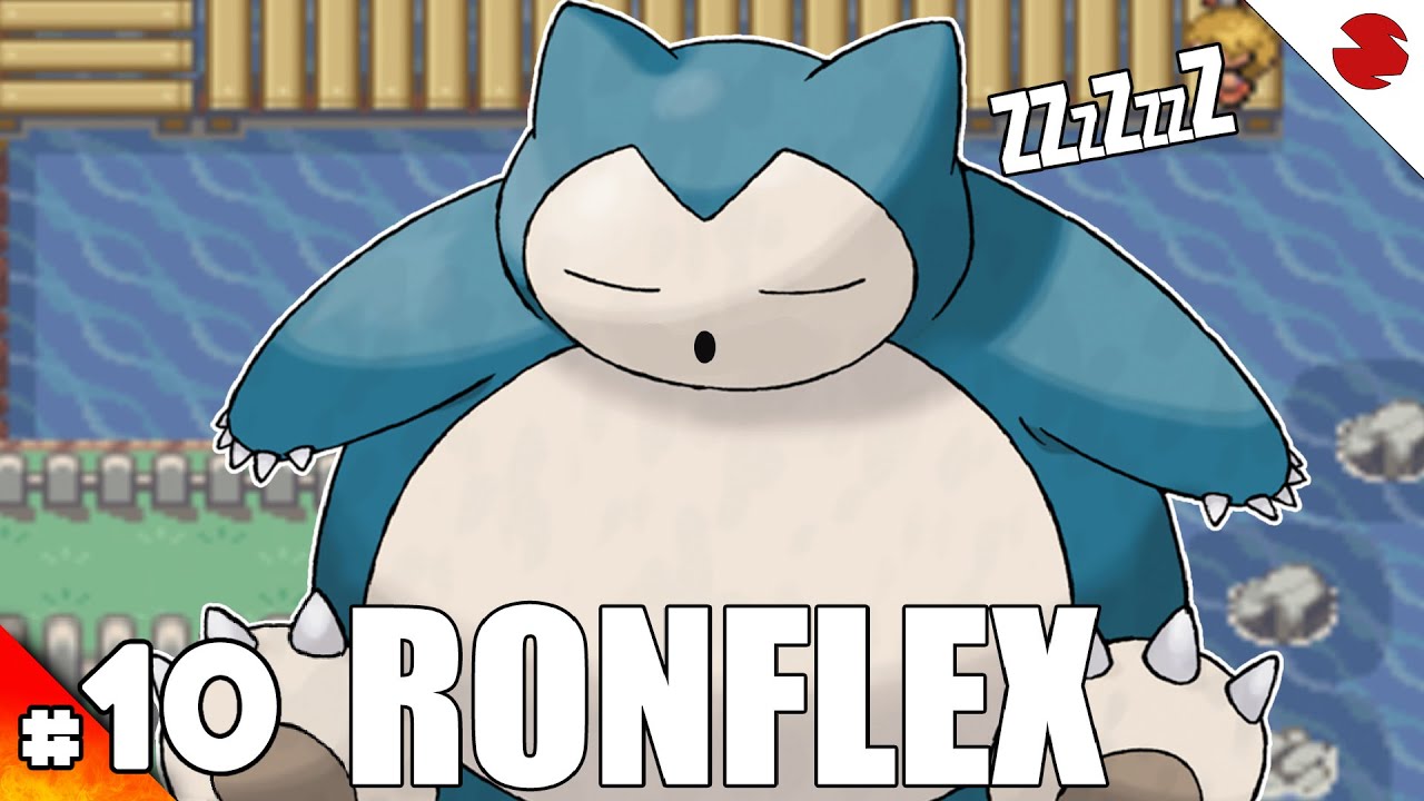 RONFLEX ! | Pokémon Rouge Feu - Let’s Play FR #10 - YouTube