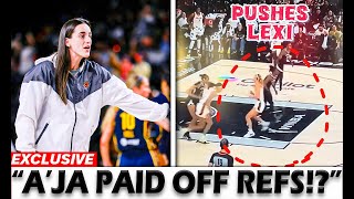 Caitlin Clark ERUPTS After A’ja Wilson Goes BERSERK – WNBA Refs Can’t Handle Fever