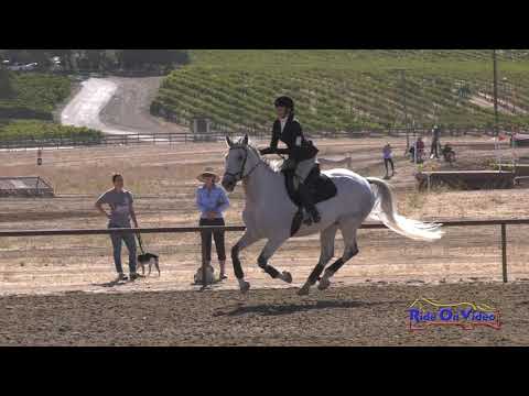 horseshoe bend 201S Grace Campion on Fire and Rain JR Novice Show Jumping Twin Rivers Ranch Sept. 2019