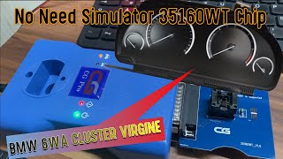 BMW F series instrument cluster reset No Need Simulator 35160WT  CG Pro 9S12 Programmer شرح مهم