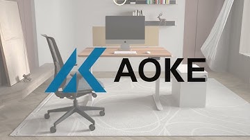 AOKE Standing Desk Introduction: dual motor AK2YJYT DF3