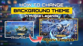 RIMURU TEMPEST BACKGROUND THEME in Mobile Legends screenshot 3