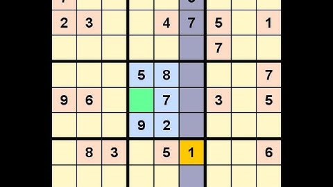 How to Solve New York Times Sudoku Hard May 7, 2022