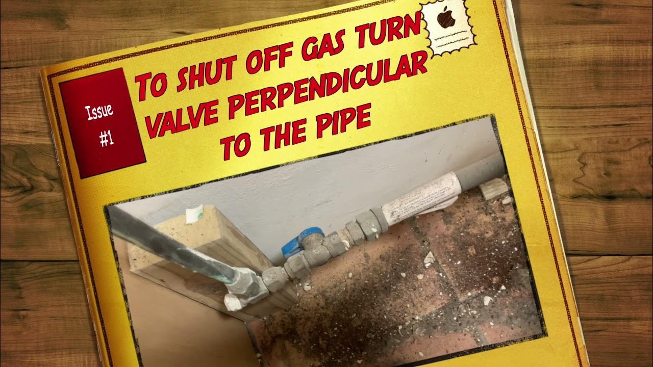 How to turn off gas to gas stove YouTube