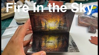 Impromptu Stampscapes Live: FIRE ON THE LAKE (faster voice over version)