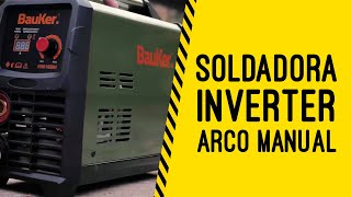 Soldadora inverter arco manual 200 Amp - YouTube
